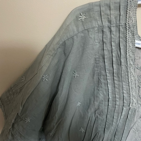 ANTHROPOLOGIE Holding Horses Ocean Dipped Tunic Dress - Picture 5 of 10